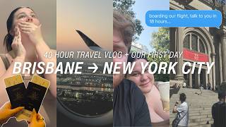 Details Travelling from brisbane to new york!! (plus our first day in NYC) | 40 hour travel day vlog Guide