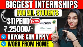 Internship For College Students 🔥 | Full Stack Development Internship 🔥 | Internship