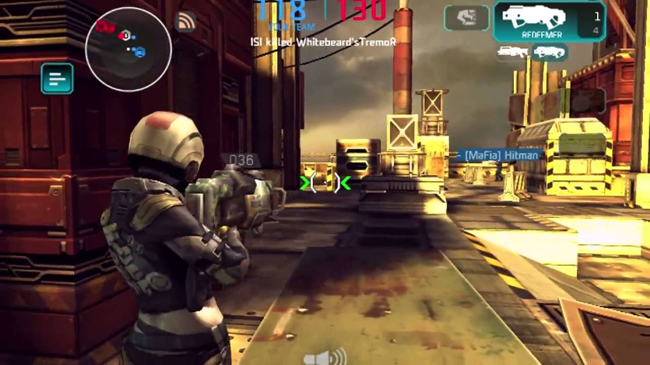 Shadowgun deadzone není připojen k dohazování serveru