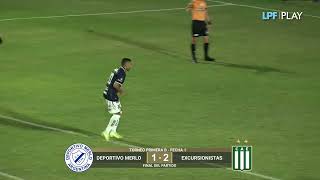 Deportivo Merlo 1-2 Excursionistas. Fecha 1. Primera B Metropolitana