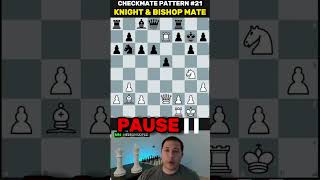 Checkmate Pattern #21 - Knight and Bishop Combo Mate screenshot 2