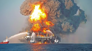 Russia Losing TRILLIONS OF TONS OF OIL: Ukraine Blows Up the Only Oil Rig in the Black Sea