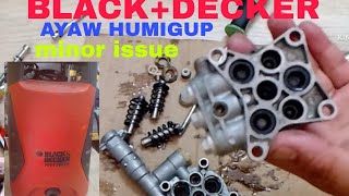 MAHINA HUMIGUP MINOR ISSUE ALAMIN..BLACK+DECKER PW1300 REPAIR TUTORIAL