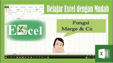 #excel 2. Fungsi Marge dan Center, cara menggabung kotak cell dengan yang lain di excel soal latihan