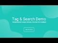 Music tagging and audio reference search demos presented by hazel savage ceo and cofounder musiio