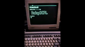 Ruby816 on a Wyse-60 Video Terminal