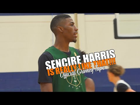 Buck Is Really Like That!!! Illinois Commit Sencire Harris Official Grimey Tape 🐺🔥