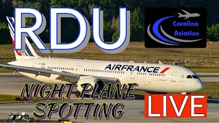 🔴LIVE PLANE SPOTTING FROM: RDU RALEIGH DURHAM INT🔴