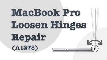 MacBook Pro Loosen Hinges Repair A1278 Late 2011