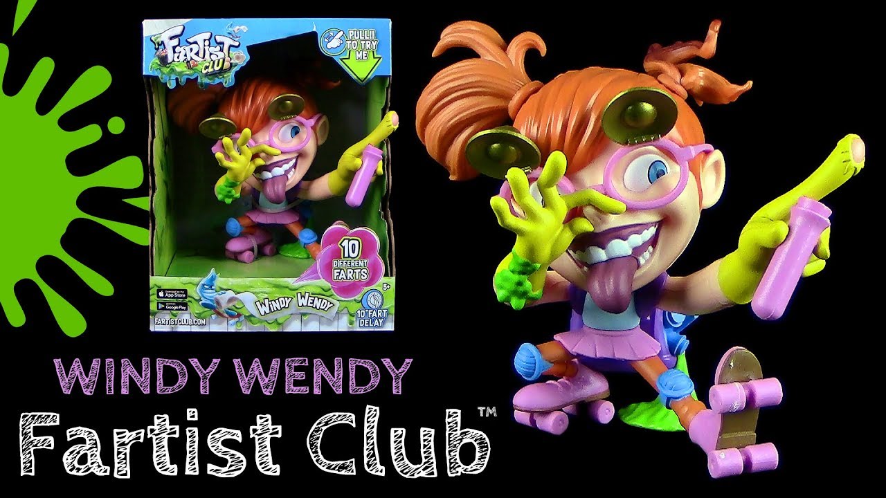 Fartist Club Windy Wendy Coole Comic Figuren Mit Sound Willkommen Im Furz Club Youtube