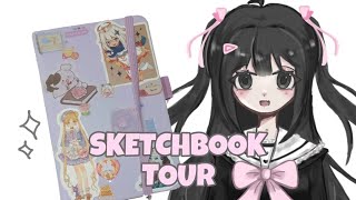 Обзор на скетчбук || Sketchbook tour