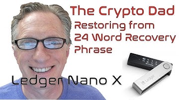 How Restore to Ledger Nano X from the 24 Word Recovery Phrase of Your previous Ledger Nano S