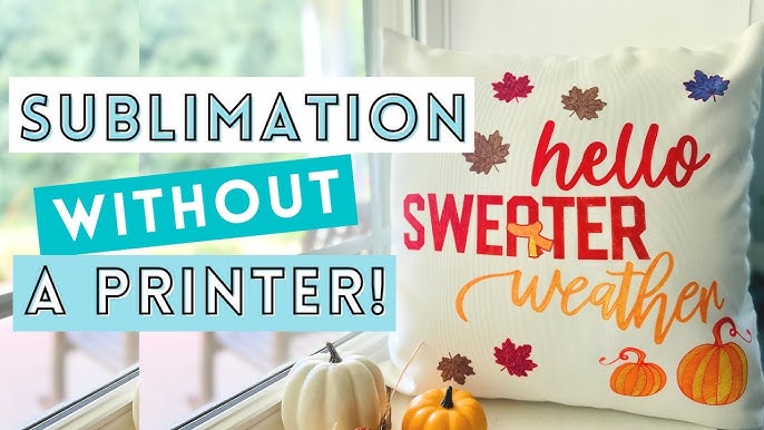 Sublimate without a printer - Create With Sue