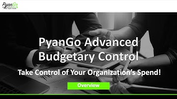 PRODUCT OVERVIEW: PyanGo Automated Budgetary Control for NetSuite