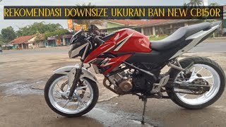 Downsize the Tire Size of the New CB150R | Change the Tire Size of the New CB150R by Reducing the...