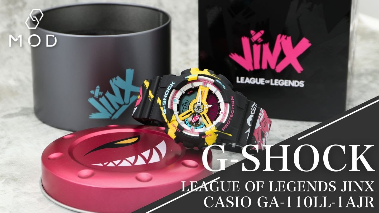 GA-110LL-1AJR 　LEAGUE OF LEGENDS コラボ Gショック】LEAGUE OF LEGENDS コラボレーションモデル / GA