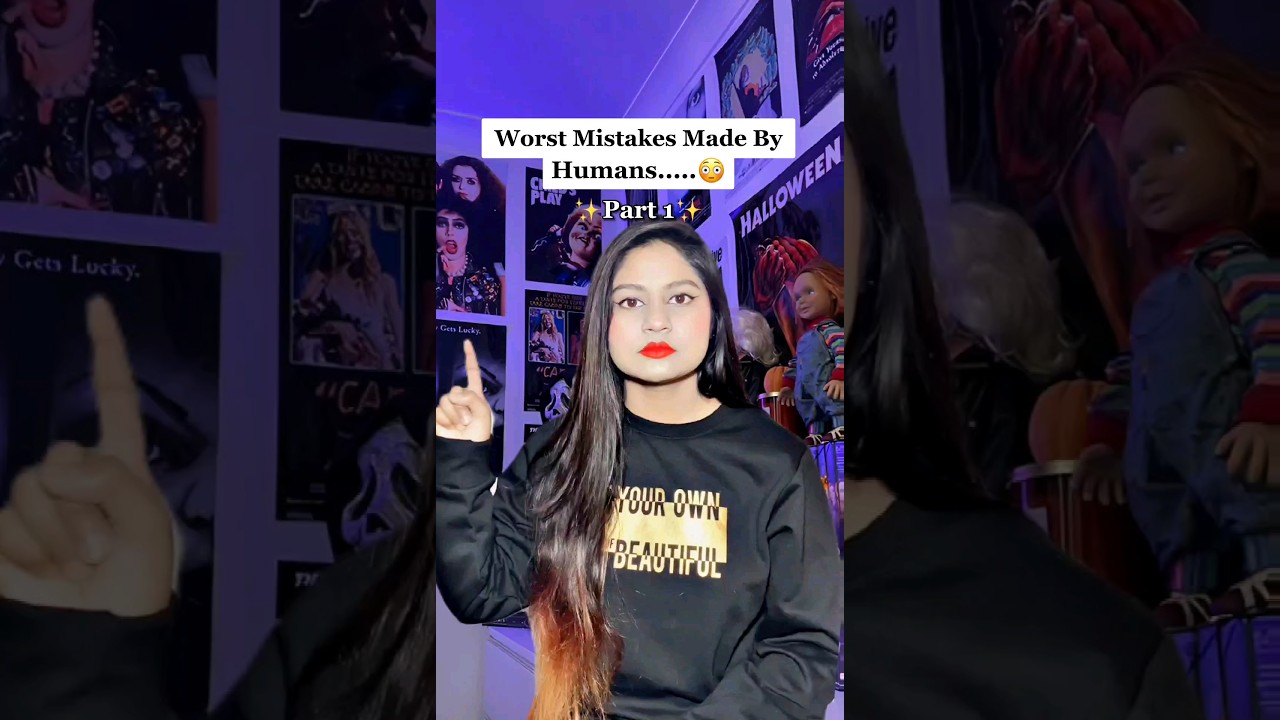 Worst mistakes made by humans....😳 ( Scary videos ) #shorts