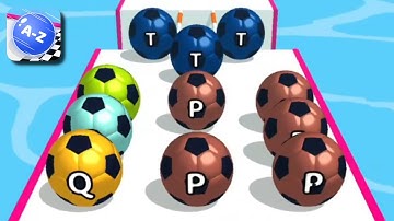 A-Z Run - Gameplay Speedrun Max All Levels 190 to 195 New Update Android,iOS