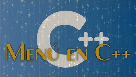 Cómo crear un menú sencillo en c++ (switch y do-while).