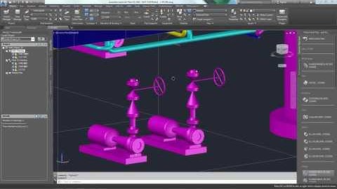 AutoCAD Plant 3D - automated pipe routing