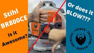 Will the Stihl BR800CE Backpack Blower BLOW YOU AWAY?