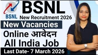 BSNL Recruitment 2026|BSNL Vacancy 2026|Govt Jobs Feb 2026|Technical Government Job screenshot 4