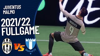 Juventus vs Malmo 2021/22 Fullgame | Morata - Chiesa - Kean | FIFA 22