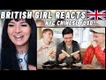 BRITISH Girl Reacts to Two Brits try NYC Chinese Street Food!!