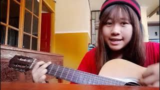 Koyo Langit Ambi Bumi - Nia Belajar Gitar #1
