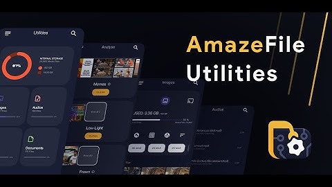 Amaze File Utilities feature video