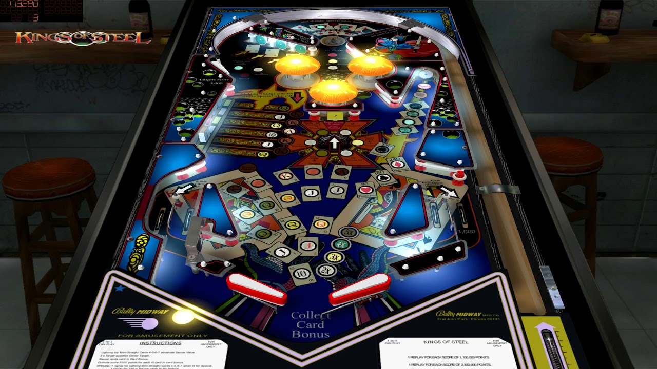 Kings of Steel Pinball VP9 YouTube