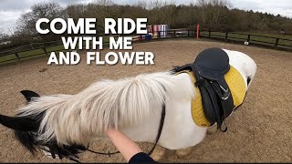 Come ride w me and flower! // Go Pro // group lesson