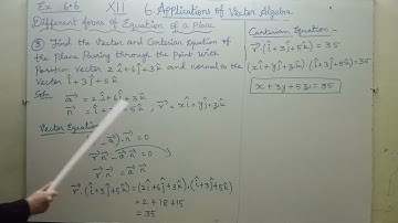 12th Mathematics Exercise No 6.6 Question No 3 Chapter 6 Applications of Vector Algebra