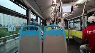 Trajet en citaro C2 sur la ligne 97 entre les fabrettes et Canebière bourse 