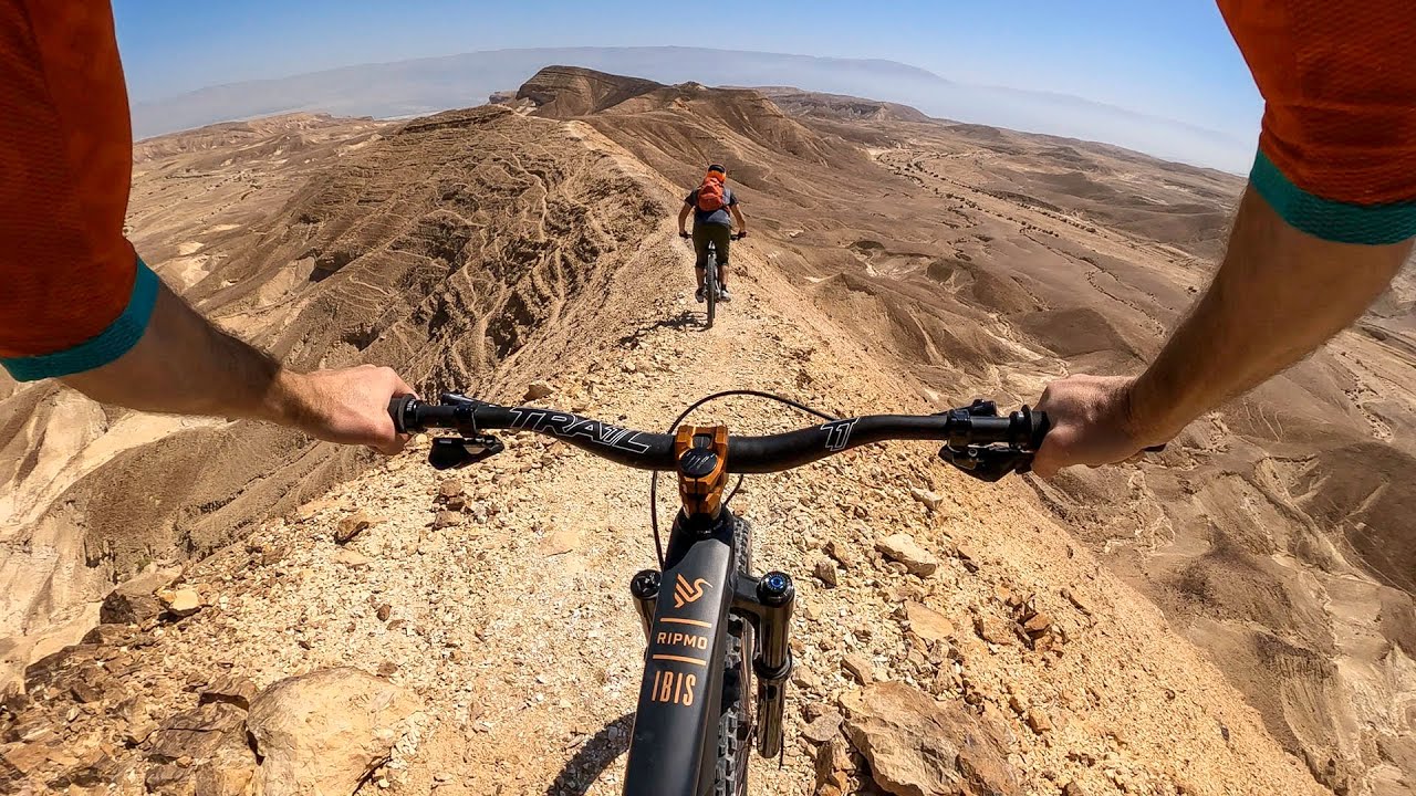 I’ve heard Israel can be a little dangerous! Mountain Biking in the Middle East