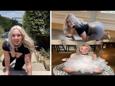 Puppy Girl“ Jenna: Welpenspiel-Videos gingen auf TikTok viral - YouTube