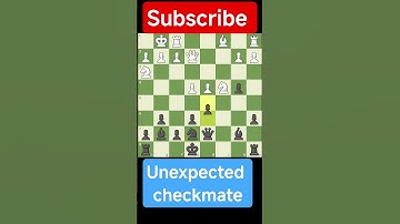 unexpected checkmate | #chess #games #shorts #reels #viral #new #latest