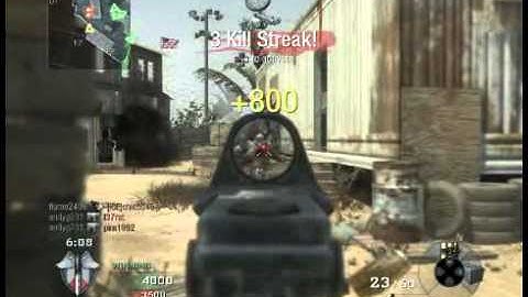 Black ops - Triple kill with mp5k