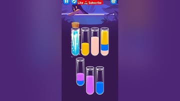 Water Sort Puzzle 🚰 ( Level 02 ) #gameplay #gaming #watersortpuzzle #shortvideo #shorts #trending