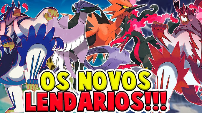 ◓ Pokémon Sword/Shield: Receba um 'Moltres de Galar' Shiny ao