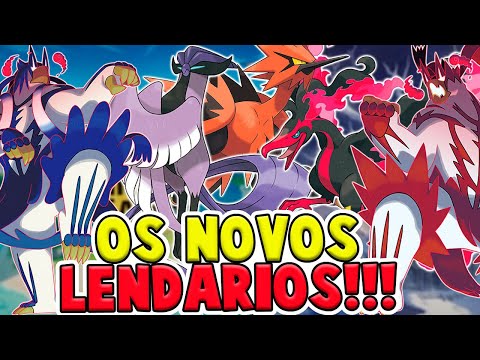 Pokémon revela detalhes sobre os novos lendários