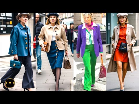 видео: Elegance Over 50s: Spring 2024 Fashion Guide: Trendy Outfits For Exploring Milan Streets In Style