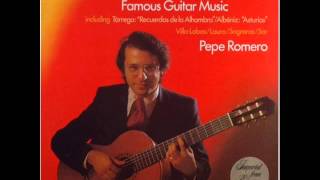 'Famous Guitar Music'   Pepe Romero (full 1977 vinyl album)