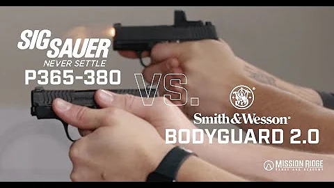 Sig Sauer 365 380 VS. Smith & Wesson Bodyguard 2.0