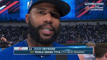 WS2016 Gm7: Heyward on calling a team meeting