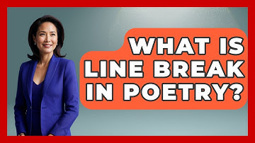 What Is Line Break In Poetry? - Tales And Texts