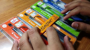 Pilot Parallel Calligraphy Pens Unboxing & Tutorial | Daudpota Art