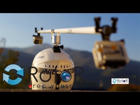 RotoR Helmet Swivel Mount 360˚ Official Tutorial GoPro Accessory Set Up Review How To Film Yourself