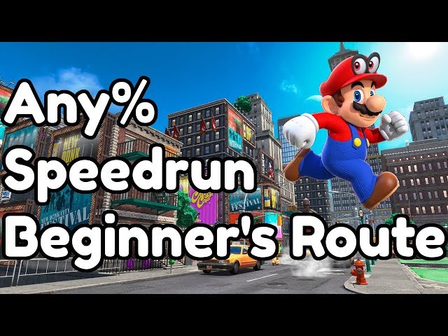 Any% in 01:10:30 by Tech - Super Mario Odyssey - Speedrun