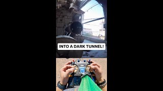 Would you follow us inside a dark tunnel? #shorts #gaming